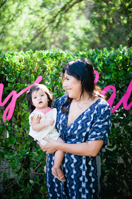 boho california backyard first birthday