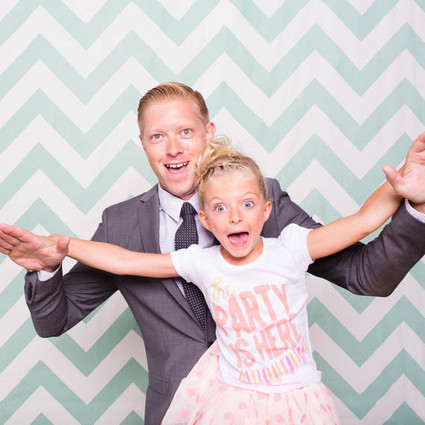 Photo booth family photos by Acqua Photo