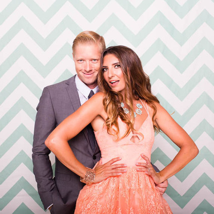 Photo booth family photos by Acqua Photo