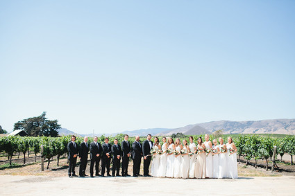 Bibble Ranch Vineyard wedding portrait