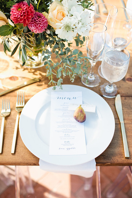 Place setting Inspiration