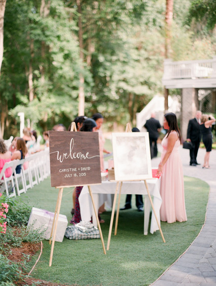 Wedding signage