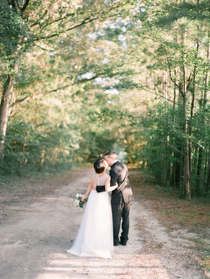 Outdoor Georgia wedding portrait