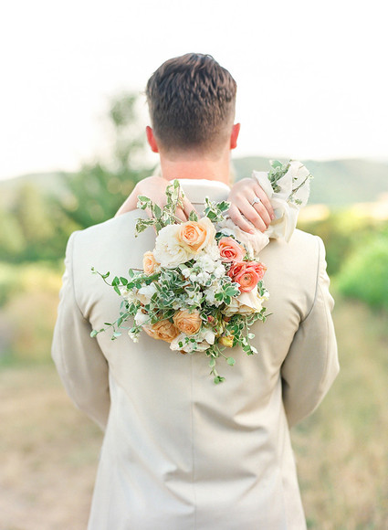 Summer bridal bouquet