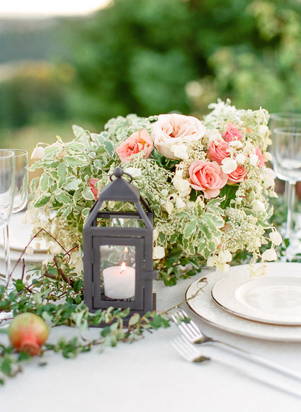 Summer wedding florals