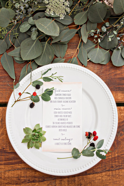 Place setting Inspiration