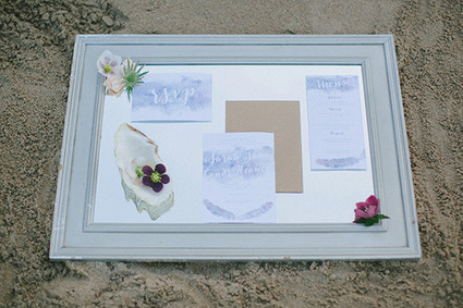 Bohemian beach wedding inspiration Inspiration