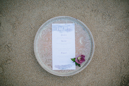 Bohemian beach wedding inspiration