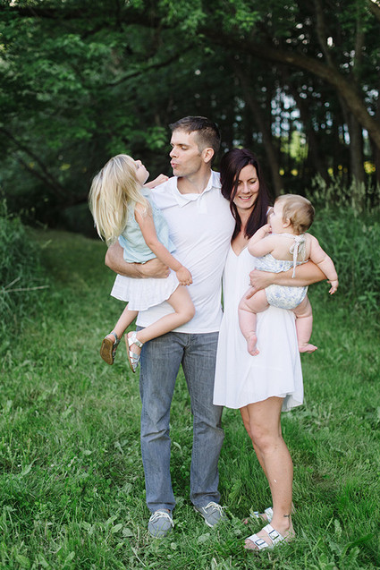 Tree farm family photos