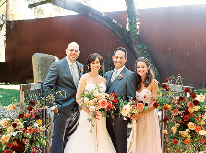 Wedding party portrait