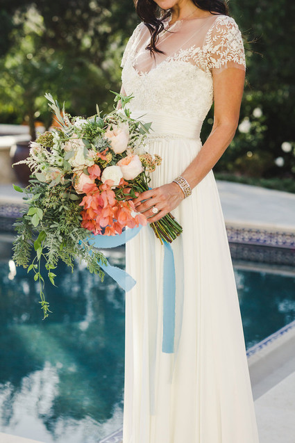 Reem Acra wedding dress