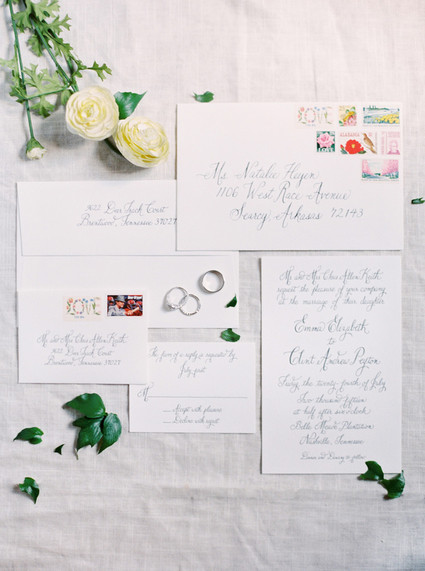 Wedding invitation suite