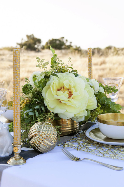 Summer wedding florals