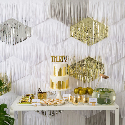 Modern dessert table