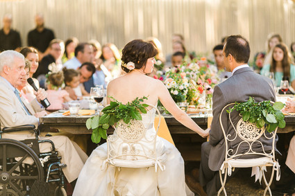 Colorful Healdsburg wedding