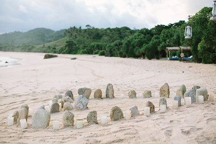 Indonesian island vow renewal Inspiration