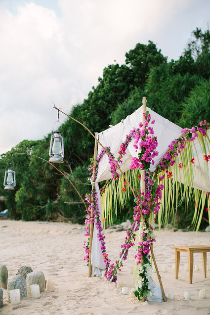Indonesian island vow renewal Inspiration