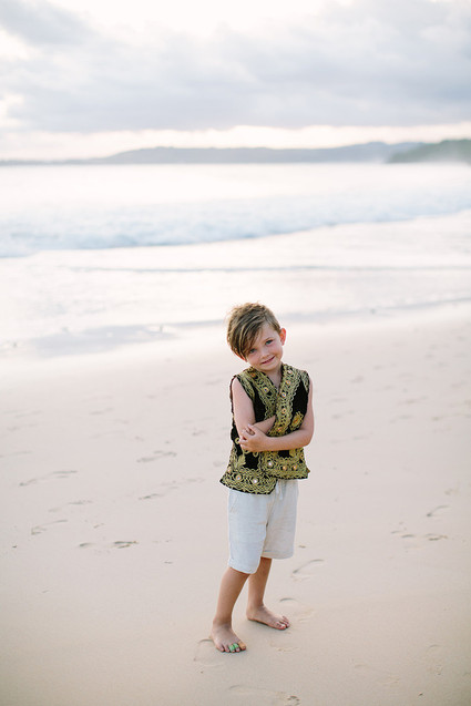 Indonesian island vow renewal Inspiration