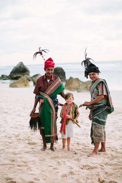Indonesian island vow renewal Inspiration
