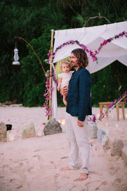 Indonesian island vow renewal Inspiration