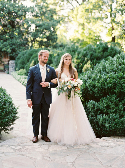 Romantic southern plantation wedding