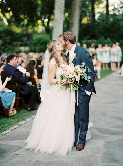 Romantic southern plantation wedding