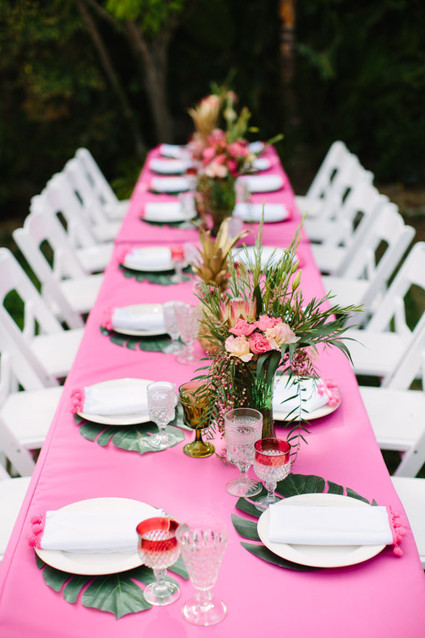 Aloha themed bridal shower Inspiration