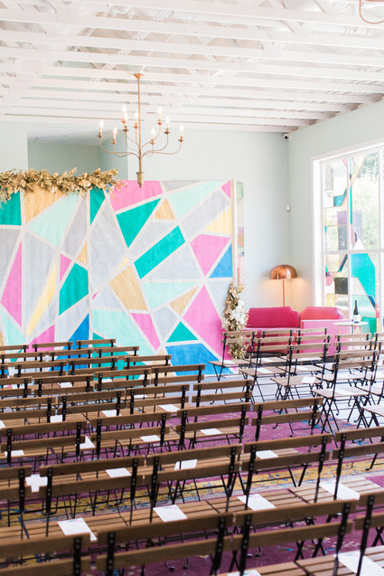Modern wedding ceremony Inspiration