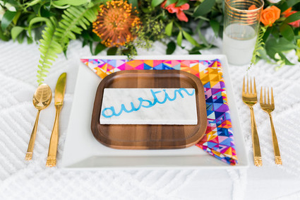 Modern place setting Inspiration
