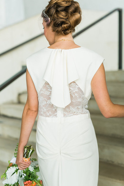 Nicole Miller wedding dress