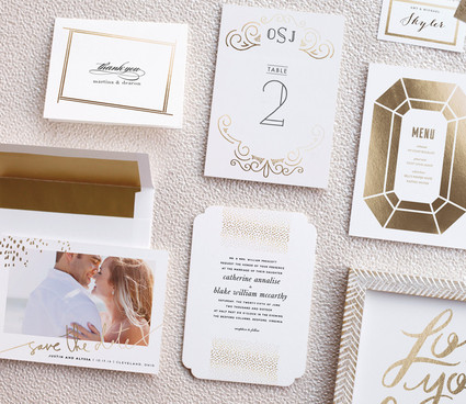 Minted wedding suite