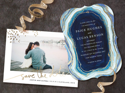 Minted wedding suite