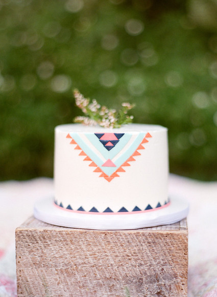 geometric cake