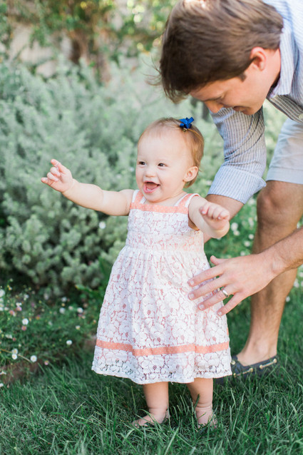 Baby girl 1st year portraits