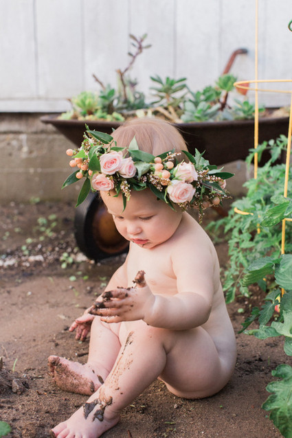 Baby girl 1st year portraits