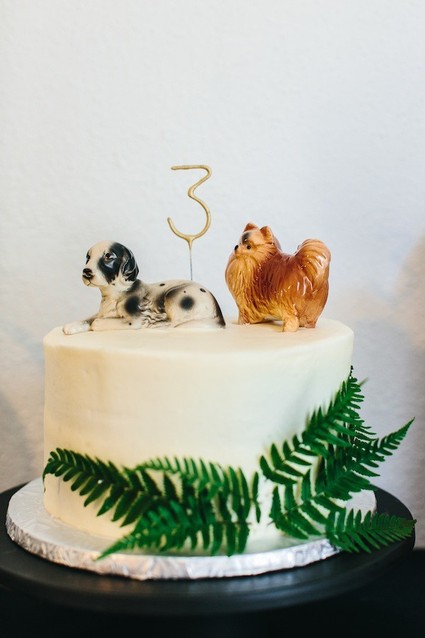 doggy birthday cake