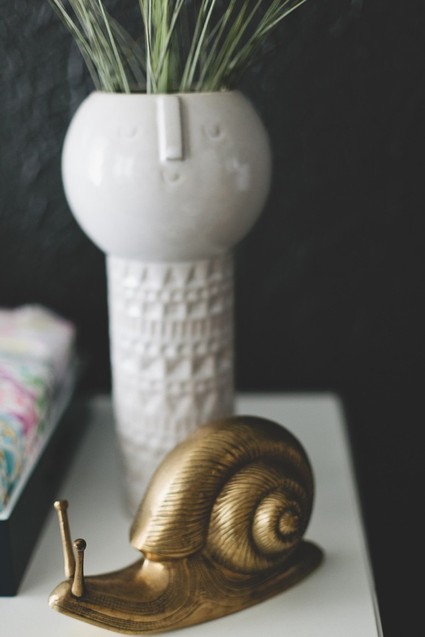 modern girls nursery