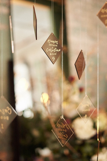 Escort card display