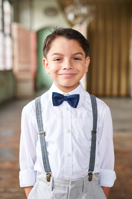 Ring bearer portrait