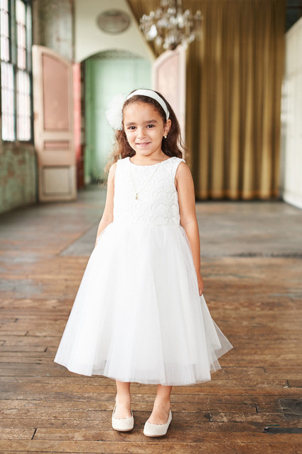 Flower girl portrait