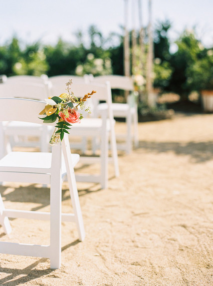 Ceremony floral decor