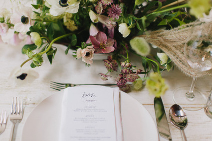 Romantic tablescape