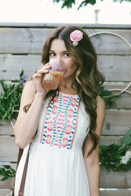 Bohemian summer dinner party