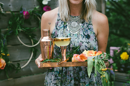 Bohemian summer dinner party