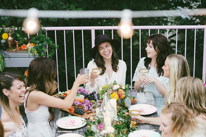 Bohemian summer dinner party