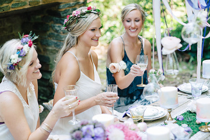 Woodland bridal shower