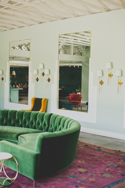 Colorful Fig House LA wedding