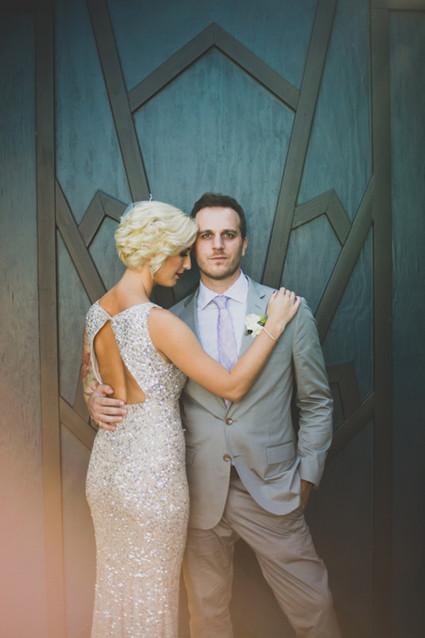 Colorful Fig House LA wedding