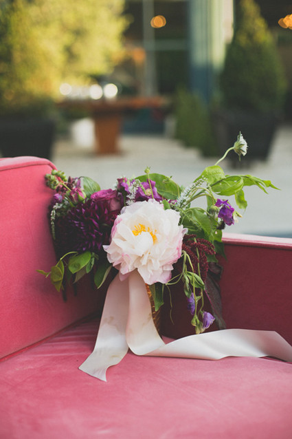 Colorful Fig House LA wedding