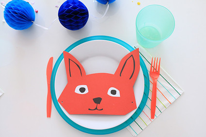 animal place setting